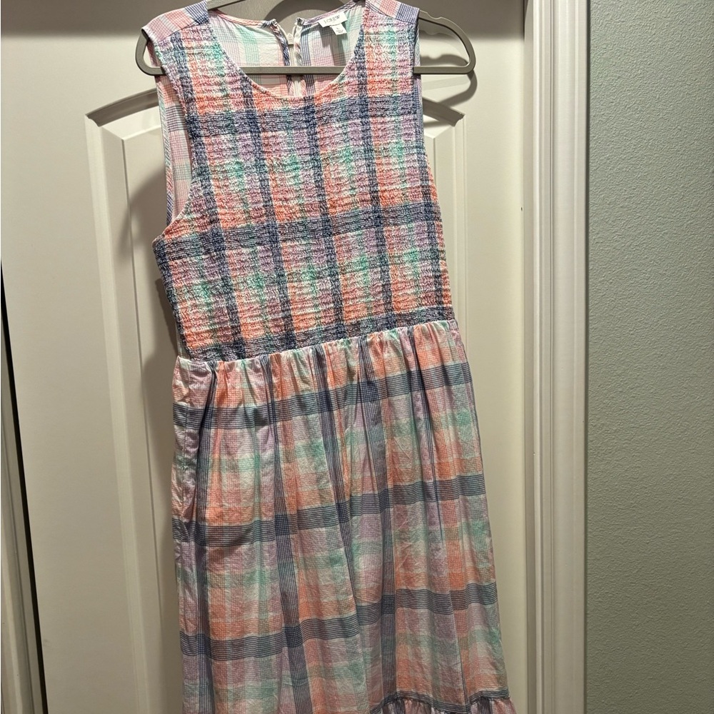 J. Crew maxi length dress size large